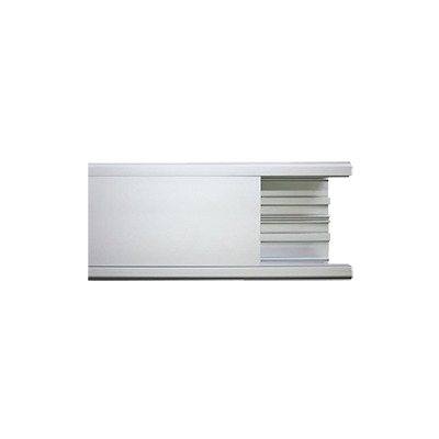 Canaleta de aluminio, 99 x 72 mm, tramo de 3m. (8101-80300) THORSMAN INKA-100