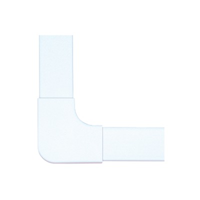 Sección en "L" color blanco de PVC auto extinguible, para canaleta PT48 (6130-01002) THORSMAN PT-48-L