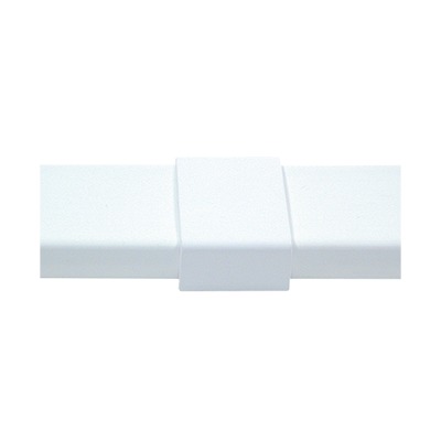 Pieza de unión color blanco de PVC auto extinguible, para canaleta PT48 (6180-01002) THORSMAN PT-48-U