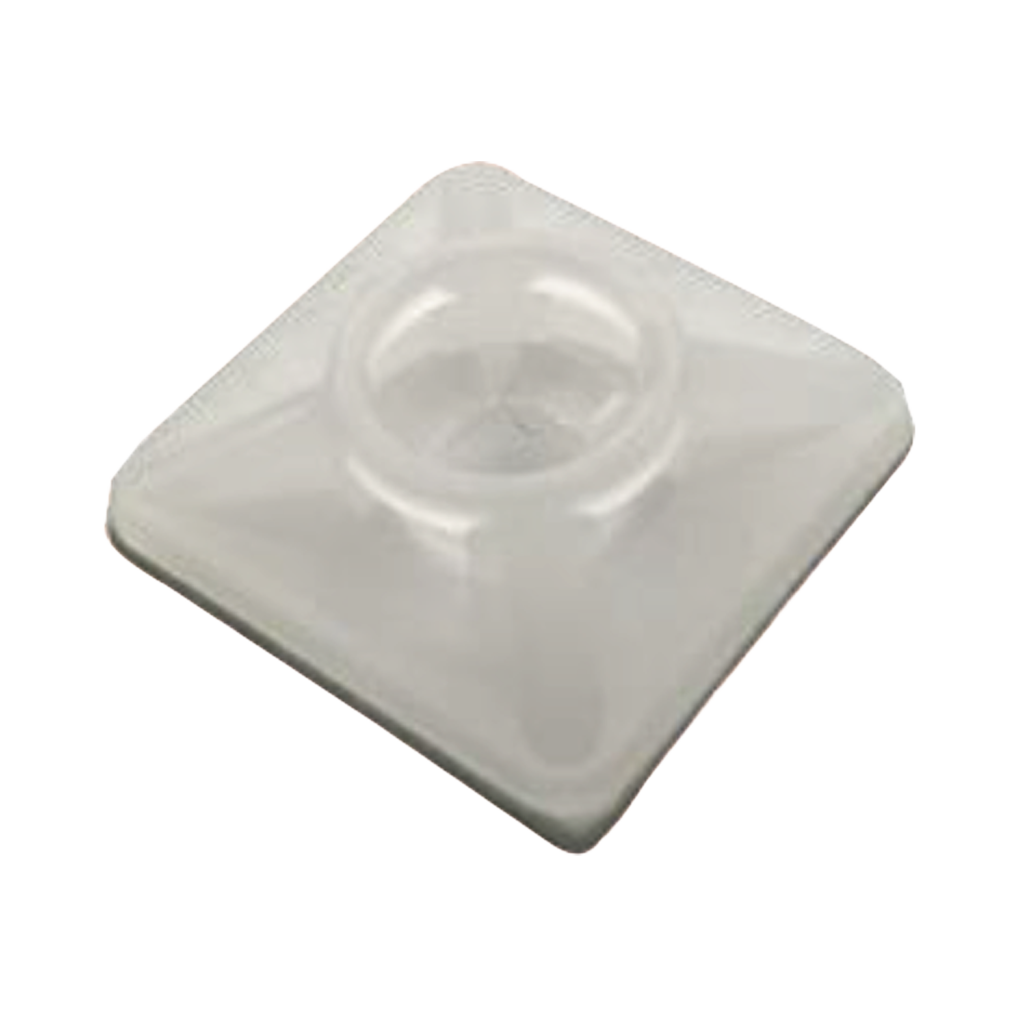Base Autoadherible para Cinchos Práctica y Eficiente para la Organización y Fijación de Cables, Fabricada en Nylon THORSMAN TH-BASE-CIN