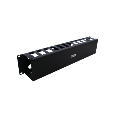Organizador de cables horizontal de 19", 2UR (THE0040032001001 ) THORSMAN TH-ORG-2UR