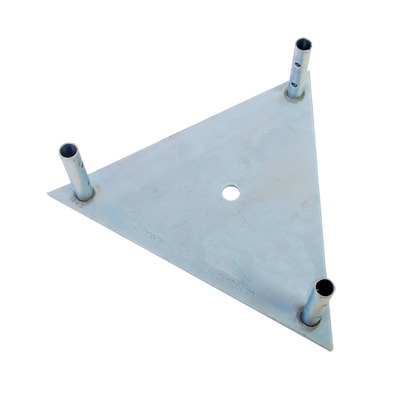 Base para Torre Sección STZ30G Galvanizada por Inmersión en Caliente. SYSCOM TOWERS SBA-30G