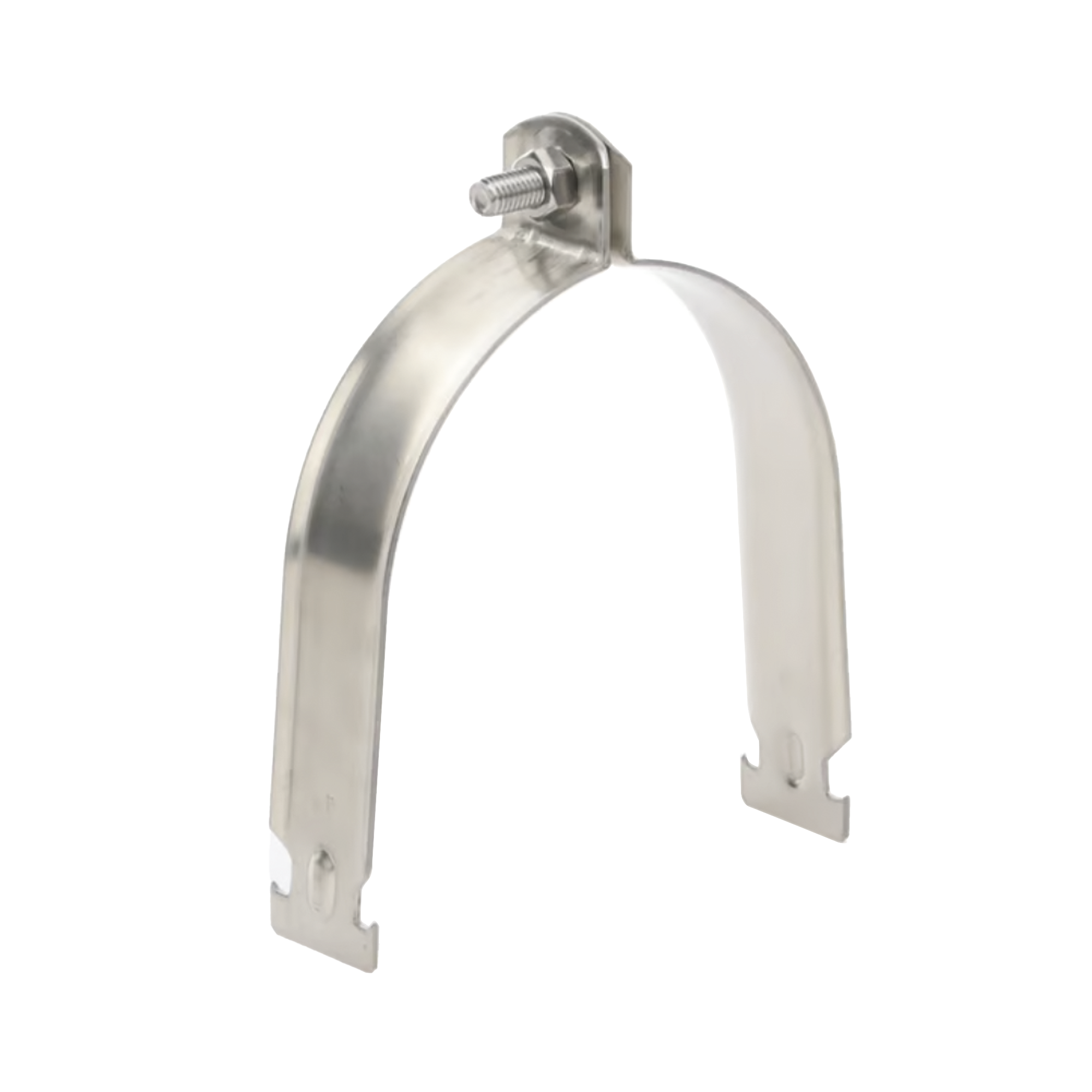 Abrazadera de Acero Inoxidable de 4" Para Unicanal Tipo Strut SYSCOM TOWERS STRUT-STRAP4
