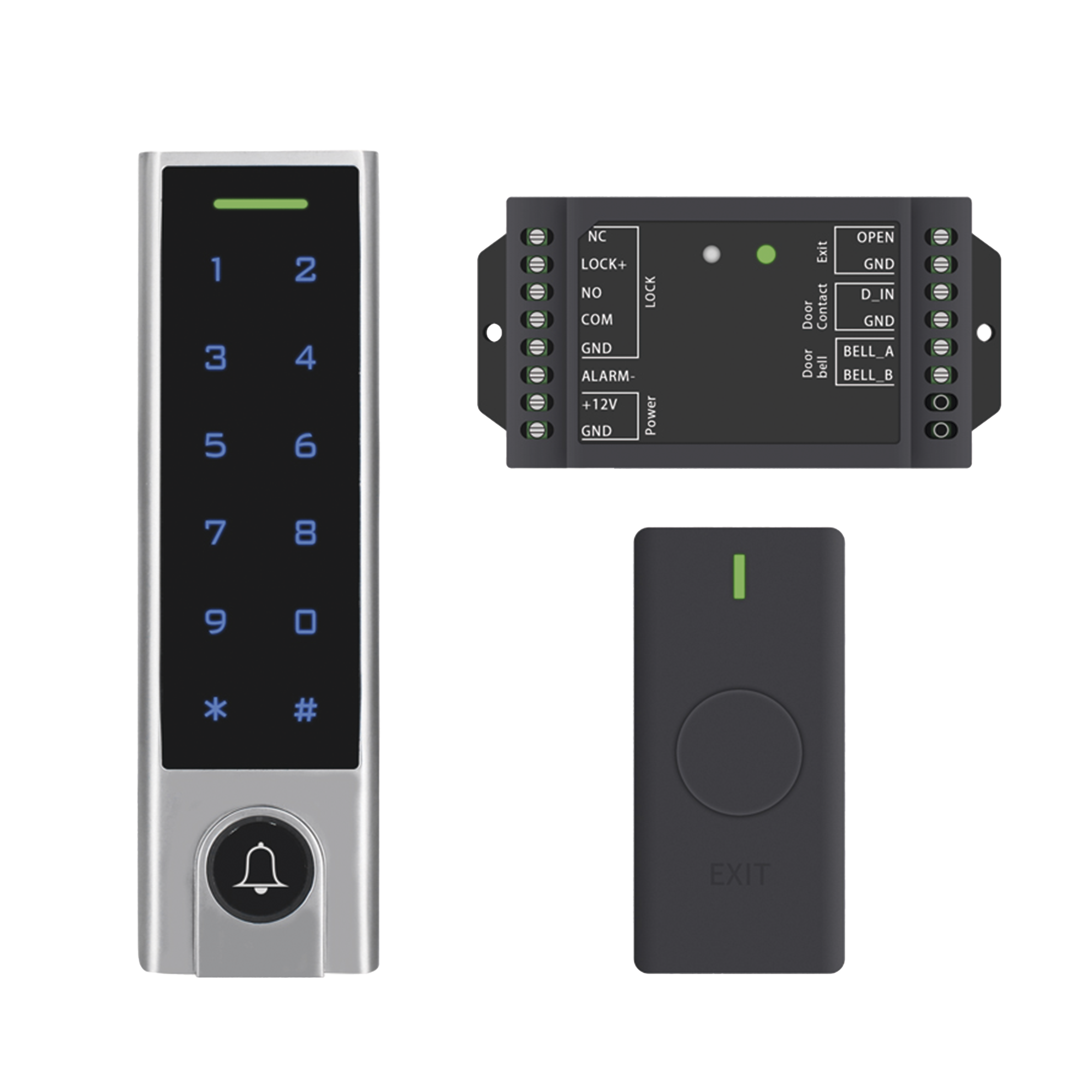 Mini Controlador de Acceso con Teclado Inalámbrico ACCESSPRO ACCESSK8