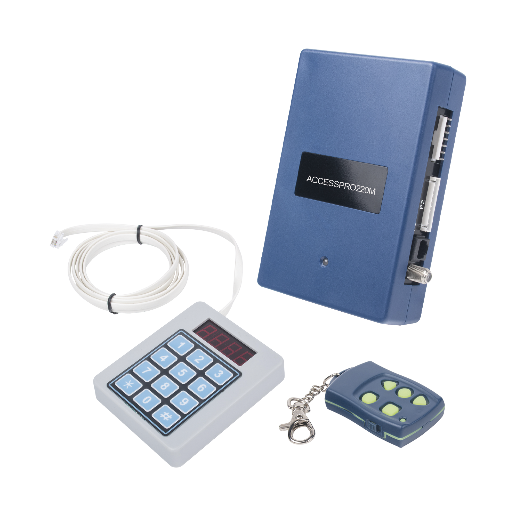 Receptor Inalambrico Universal, Mando a Distancia, Controles Administrables, Hasta 1600 usuarios, compatible con Barreras y ACCESSPRO ACCESSPRO220