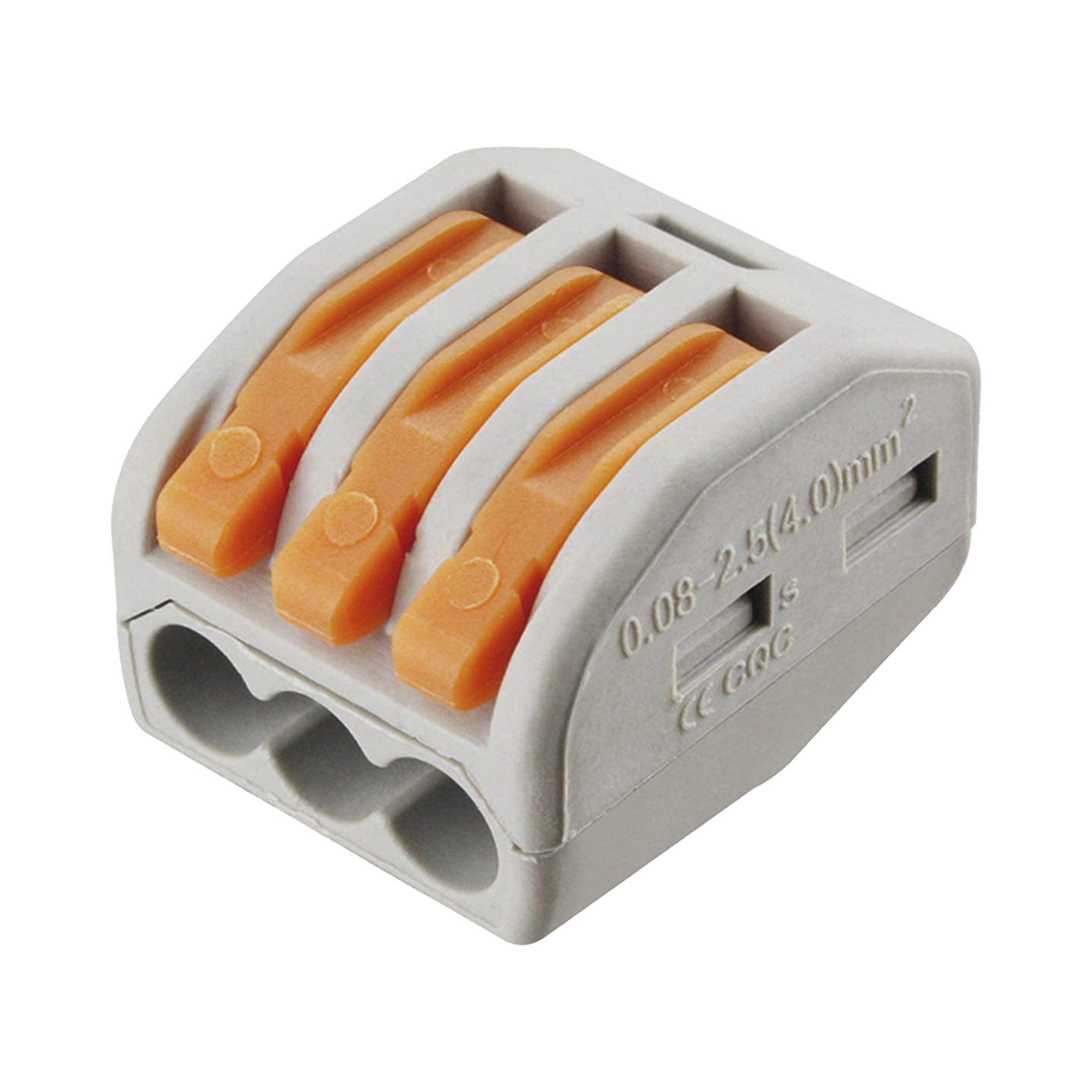 Conector Compacto para 1 Cable de Entrada 2 Cables de Salida EPCOM POWERLINE CON-1004