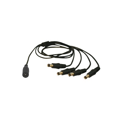 Cable con Conector Jack Hembra de 3.5 mm con 4 Salidas de Jack Macho (Divisor de Energ?a) EPCOM POWERLINE JR-F52