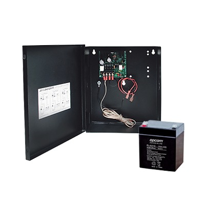 Fuente de 12 Vcc/1A para Control de Acceso con Batería Incluida LK5.512 EPCOM POWERLINE PRO-12V-1AK