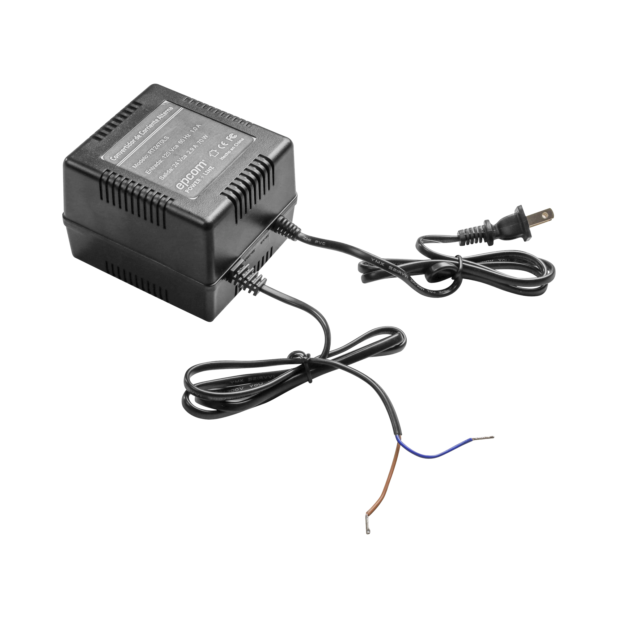 Transformador 24 Vca 70 VA EPCOM POWERLINE RT2470LS