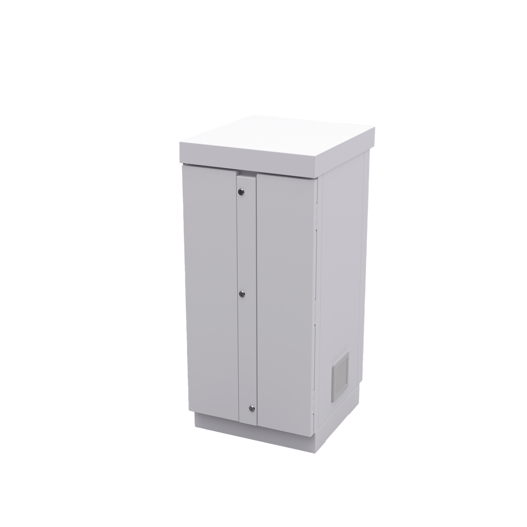 Gabinete de Seguridad de Lámina Galvanizada para Almacenamiento de Baterías (Hasta 6 baterías PL110D12). EPCOM INDUSTRIAL EFCB051106W