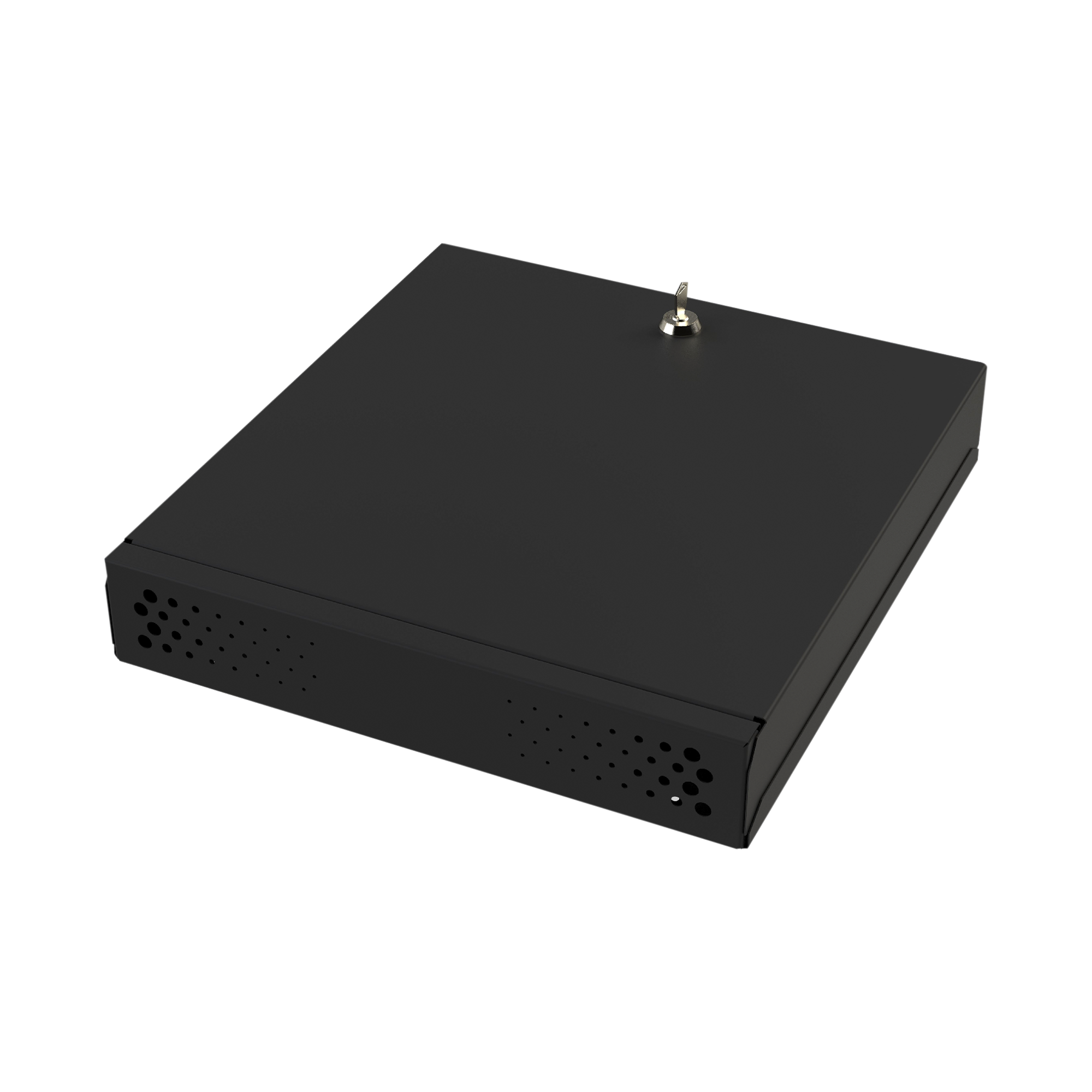 Gabinete Metálico para DVR/NVR. Tamaño Max. de DVR/NVR: 445 x 88 x 400mm (An.xAl.xProf.). Compatible con Fuente SLIM. EPCOM INDUSTRIAL GABVID2R3