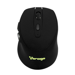Mouse Inalámbrico Iluminado VORAGO MO-306 MO-306-BK