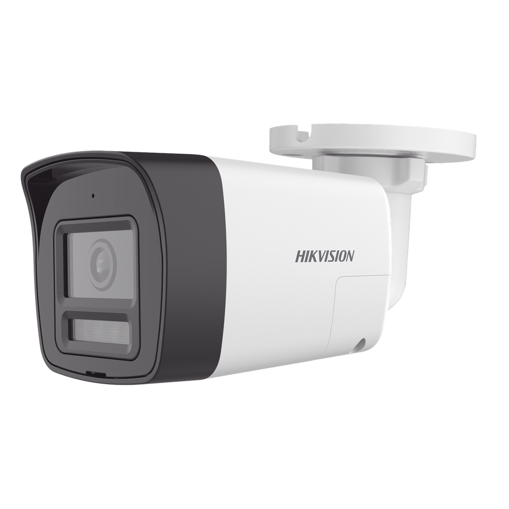 [Audio Bidireccional + Sirena & Estrobo + Dual Light + ColorVu] Bala TURBOHD 4K (8 Megapixel) HIKVISION DS-2CE16U0T-LXTS