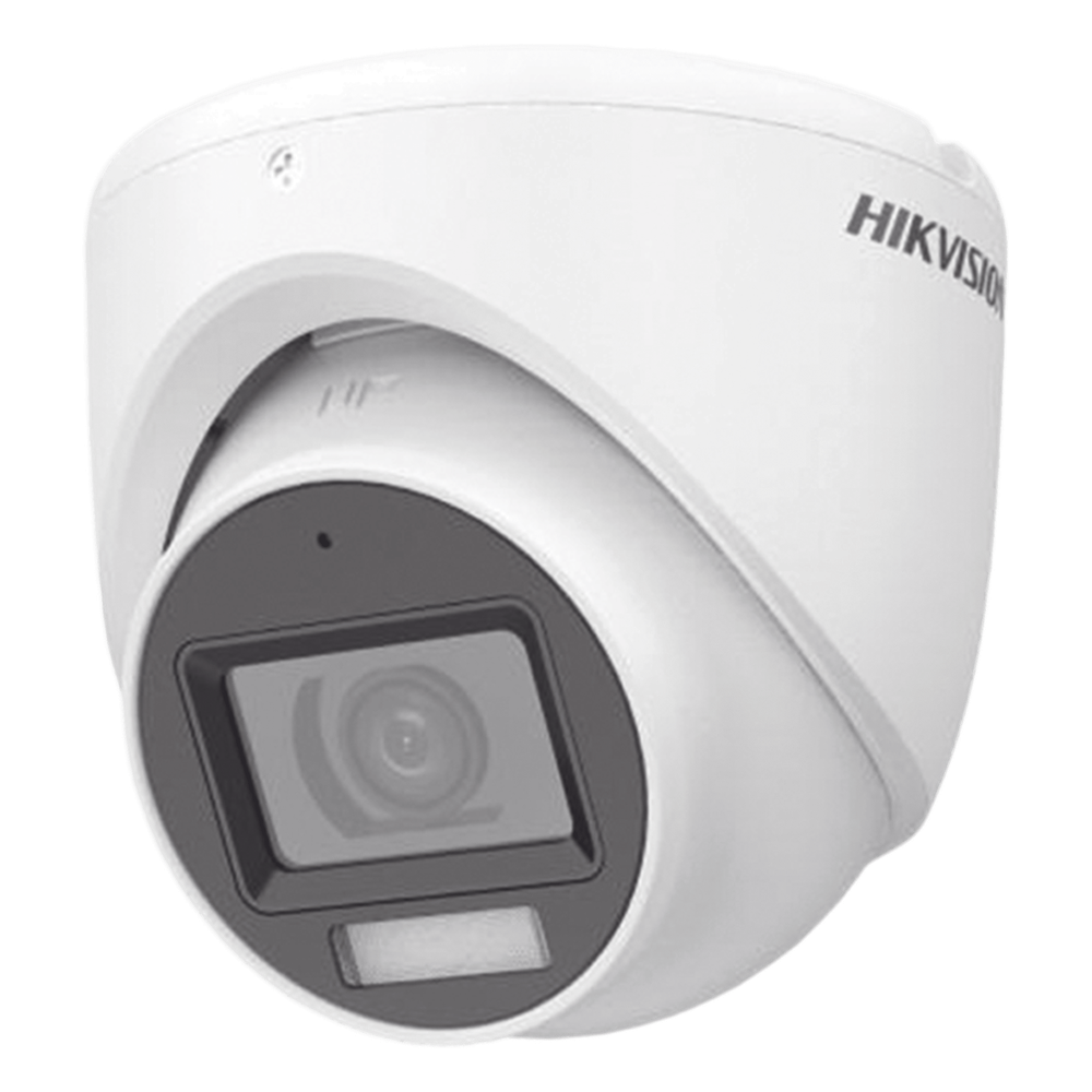 [Dual Light + ColorVu] Turret TURBOHD 2 Megapixel (1080p) HIKVISION DS-2CE76D0T-LMFS