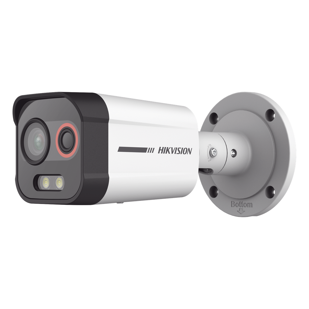 Cámara Bala IP Térmica y Óptica Biespectral para prevenir incendios/ Detección de fuego HIKVISION DS-2TD2608-1/QA/FP