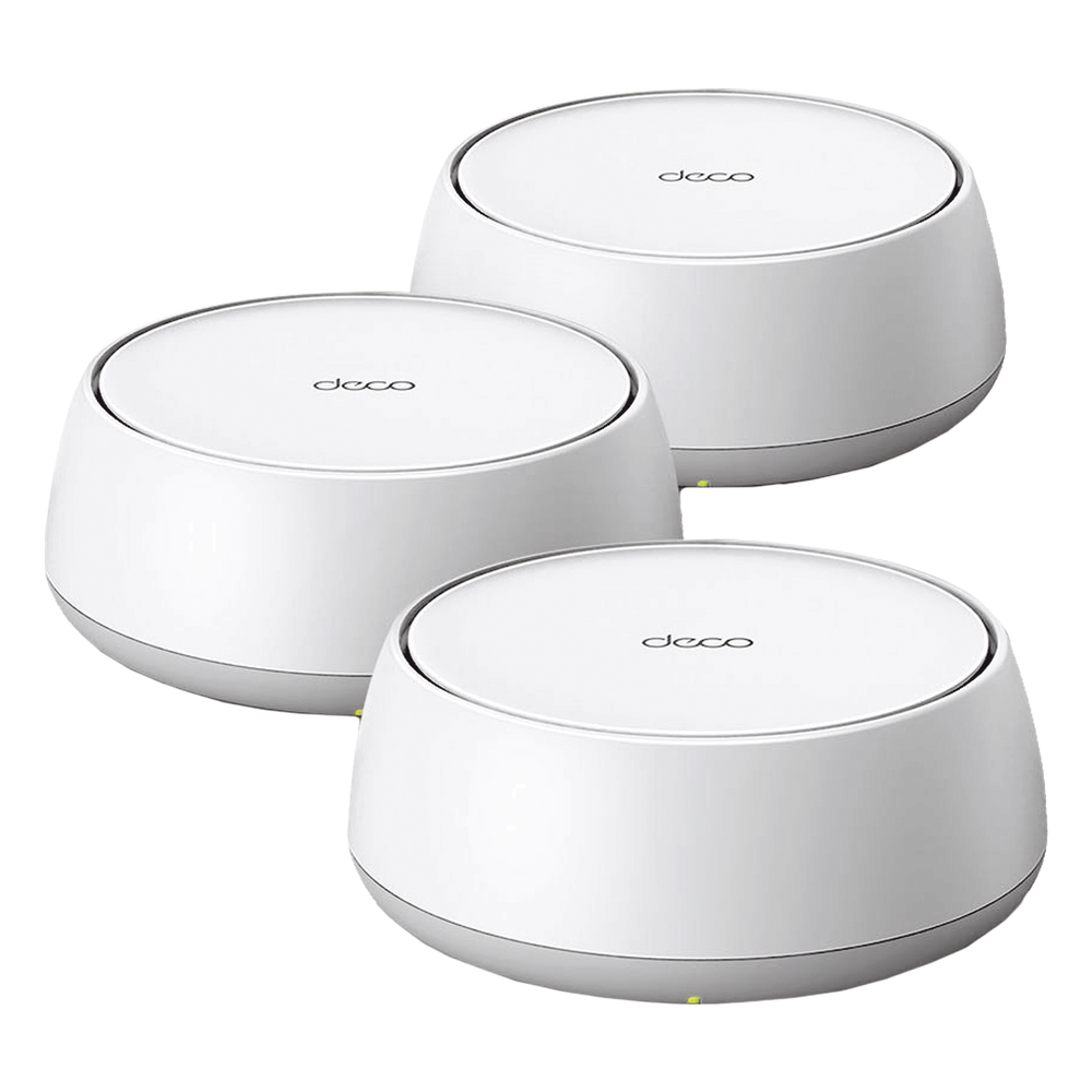 KIT 3 Routers Inalámbrico MESH Interior para Hogar TP-LINK DECO-BE25-3PACK