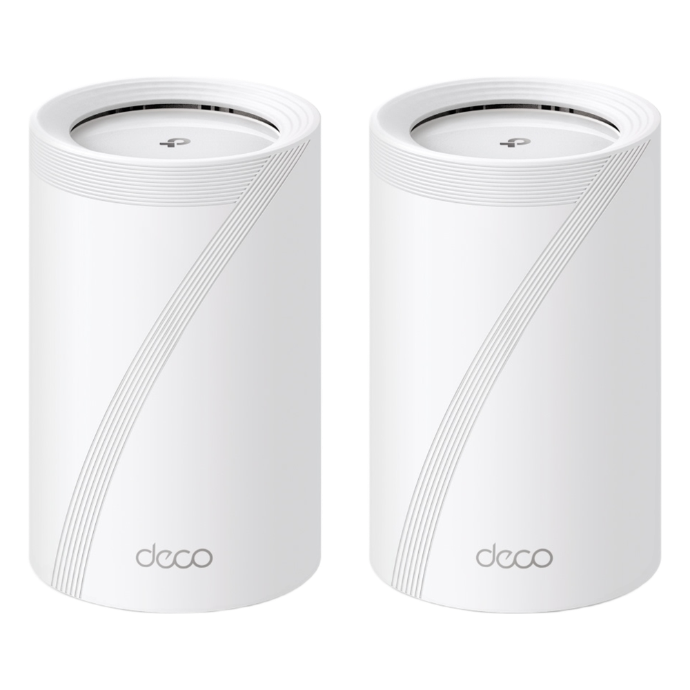 KIT 2 Routers Inalámbrico MESH Interior para Hogar TP-LINK DECO-BE65-2PACK