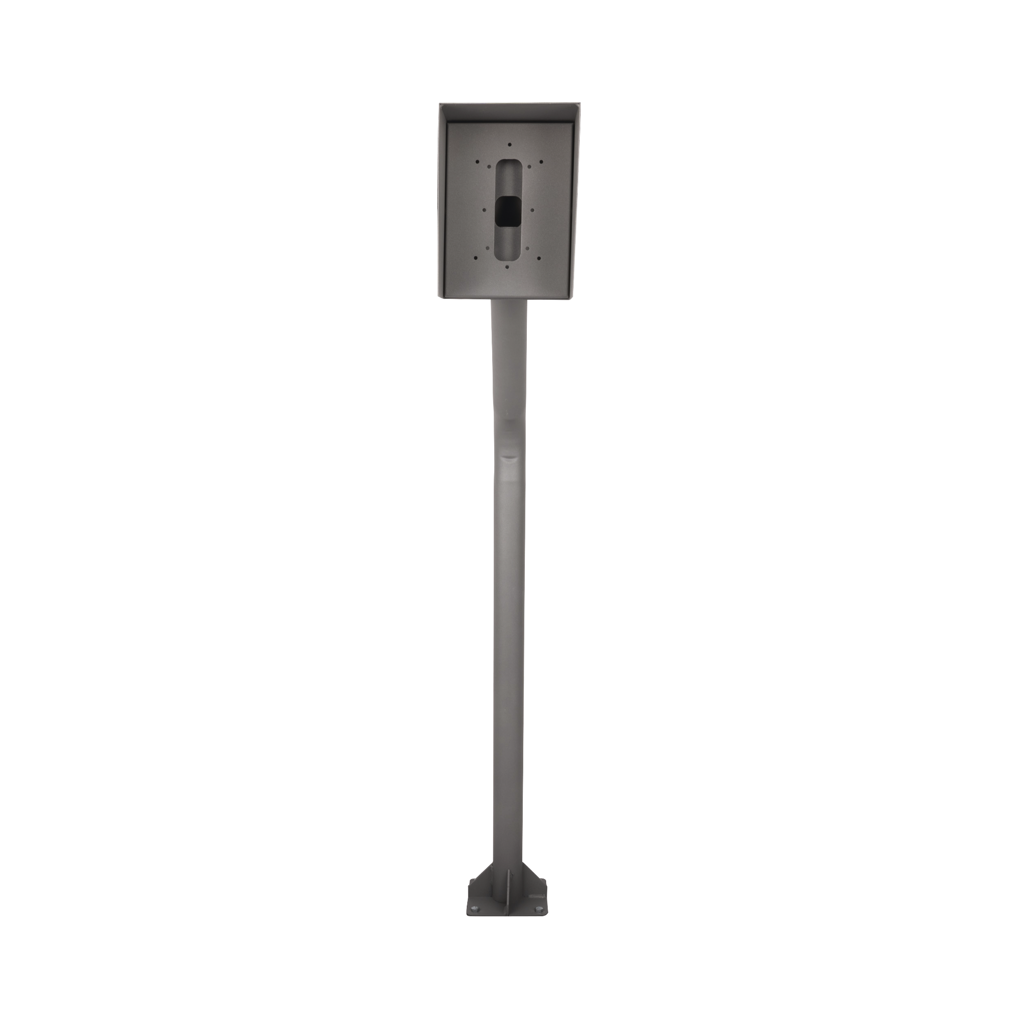Poste y Cubierta industrial para montaje de Porteros IP Fanvil y Grandstream, altura de 1.2 metros, pintura electrostática EPCOM INDUSTRIAL POSTEINT-KIT