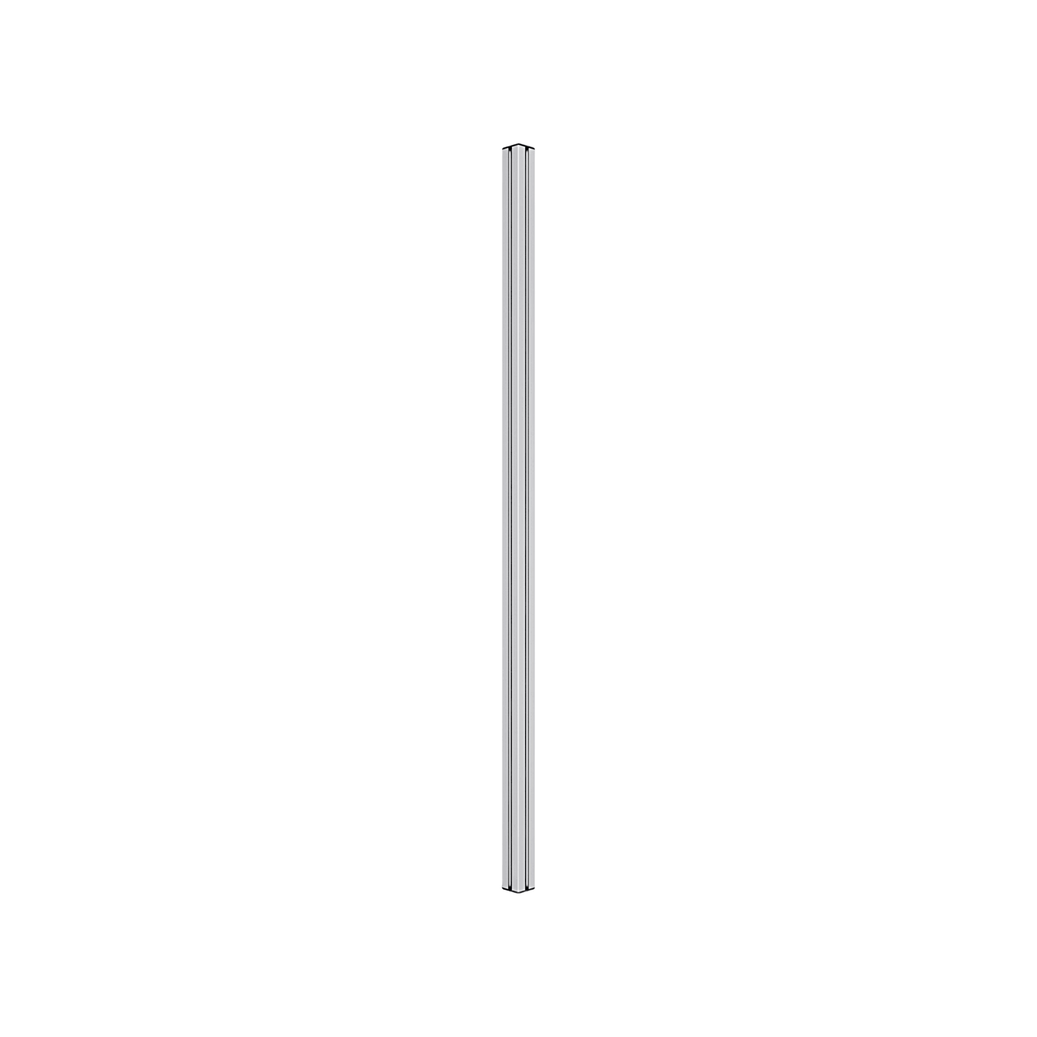 Accesorio_ Riel de Aluminio con longitud de 2380mm| Compatible con estructura para Videowall EPCOM INDUSTRIAL SDJH2380