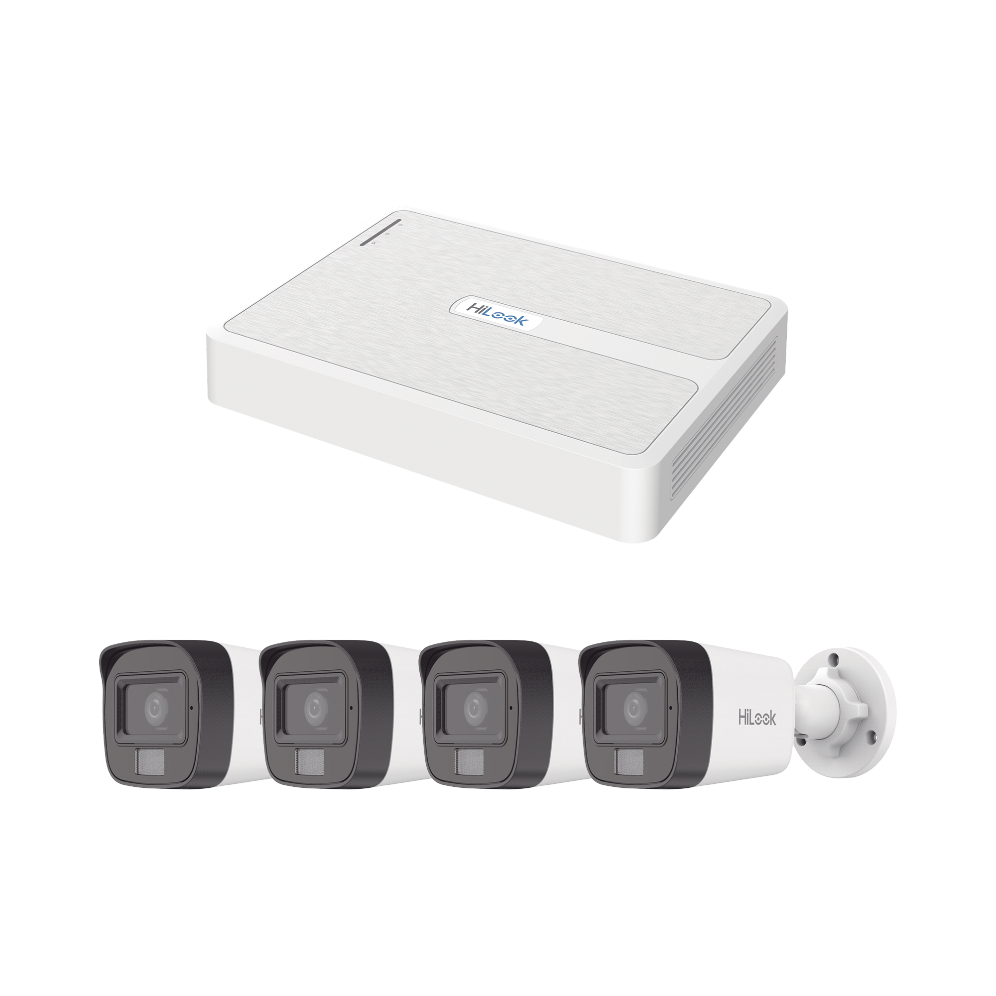 Kit IP 2 Megapixel HiLook by HIKVISION KIPH4B4MP/A