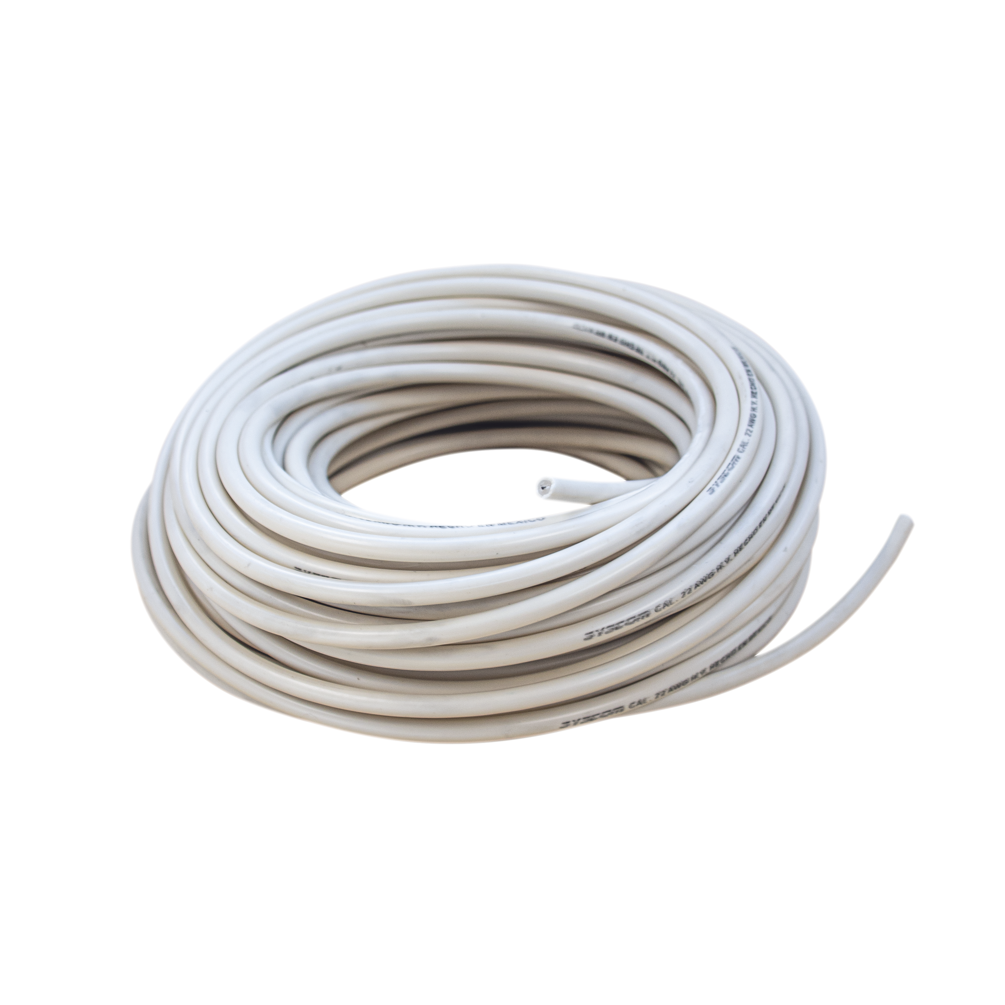 Cable doble aislado de alta durabilidad para cercas electrificadas Bobina con 25 mts (Cable bujia) SFIRE AWG25