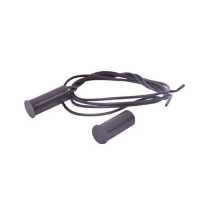 Contacto magnético para puertas y ventanas aluminio y madera de empotrar color café /GAP: 19mm SFIRE SF-1017BR