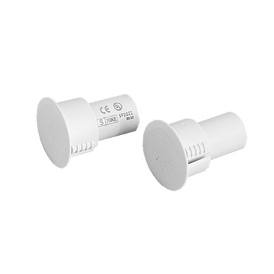 Contacto magnético para puertas y ventanas Metálicas, aluminio y madera de empotrar color blanco SFIRE SF-1021