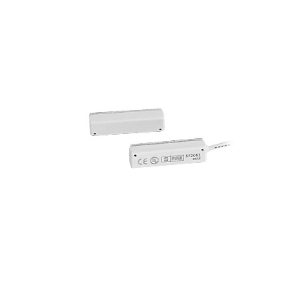 Contacto magnético para puertas y ventanas con cable de 45 cm color blanco SFIRE SF-2061