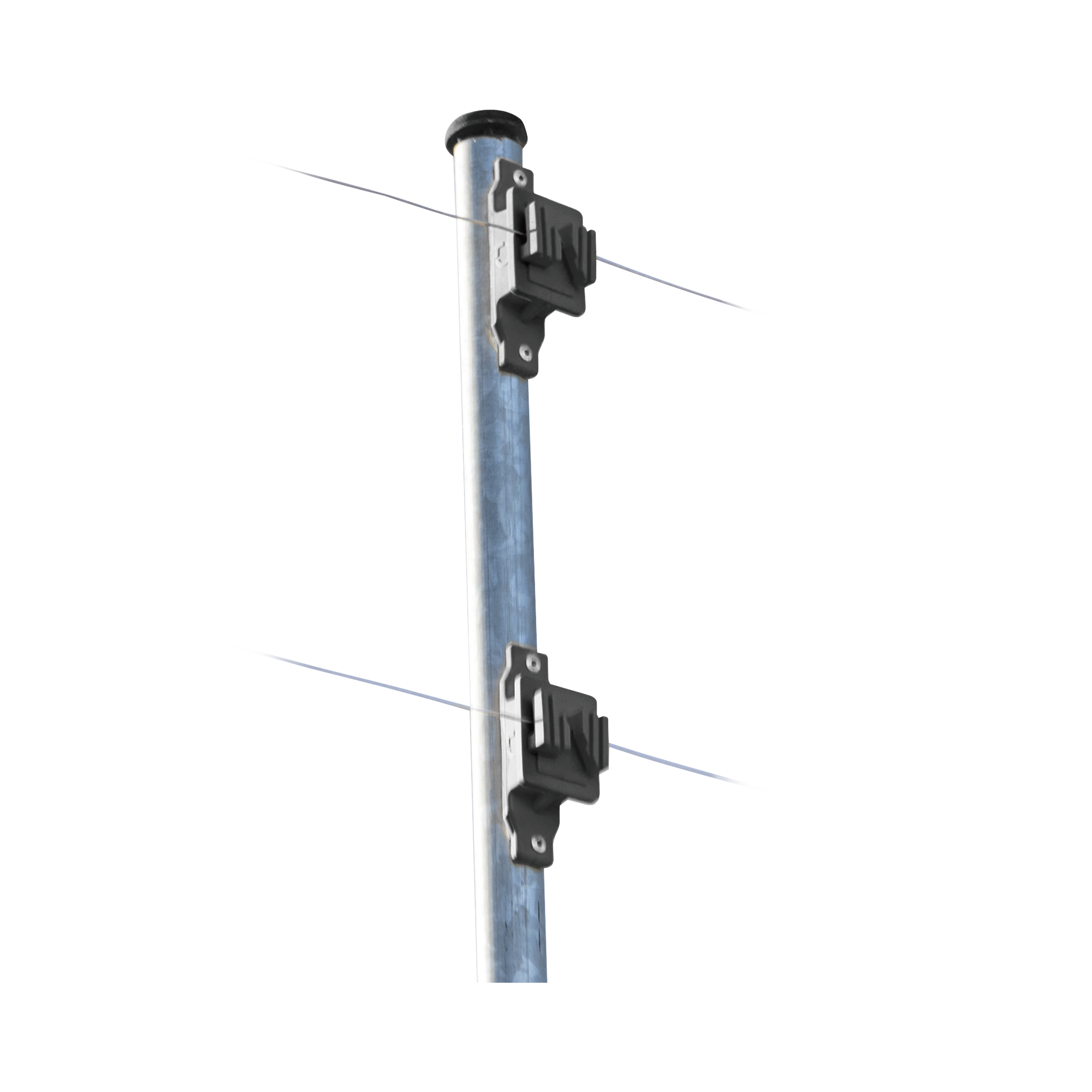 Aislador de Paso reforzado para cercos eléctricos, resistente al clima extremoso SFIRE SFPASO