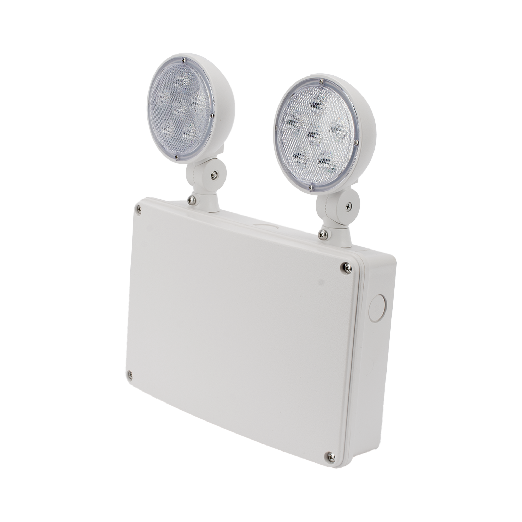 Letrero LED de SALIDA con Luz de Emergencia/Montaje Universal (pared, lateral o Techo)/Batería de Respaldo Incluida SFIRE SFWMC