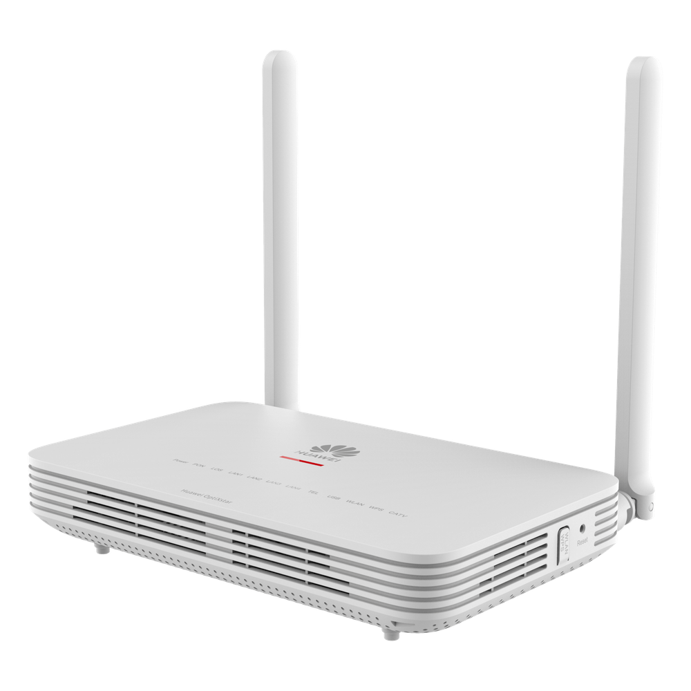ONT GPON OptiXstar WiFi6 con 4 puertos GE + 1 POTS + 1 CATV, conector SC/APC HUAWEI EG8147X6-10