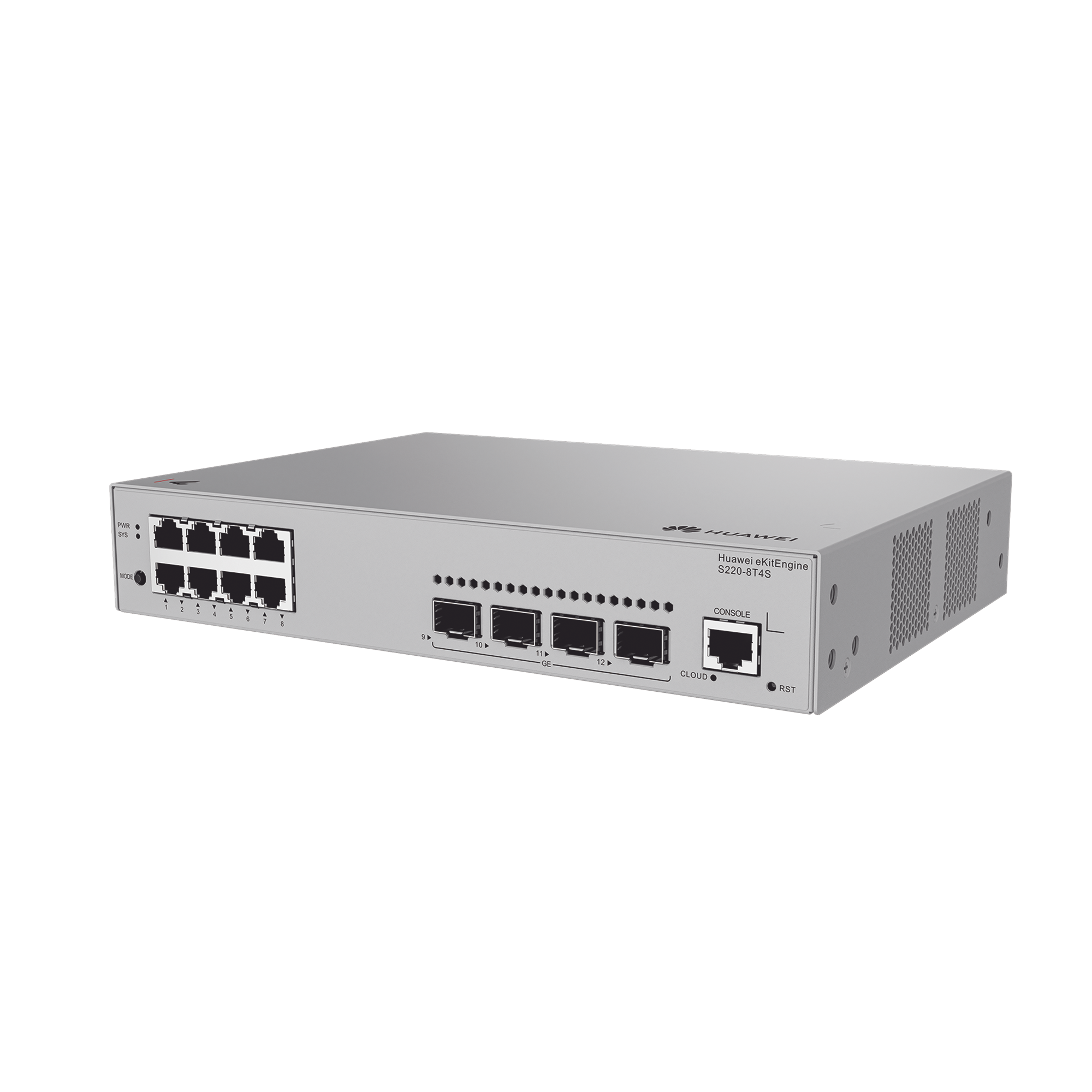 Switch de Acceso eKit Administrable Capa 2 HUAWEI S220-8T4S