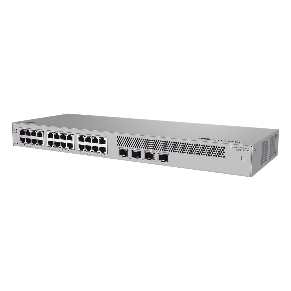 Switch de Acceso Gigabit Administrable Capa 2 HUAWEI S220S-24T4JX