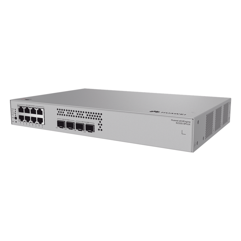 Switch de Acceso eKit Administrable HUAWEI S220S-8P4JX
