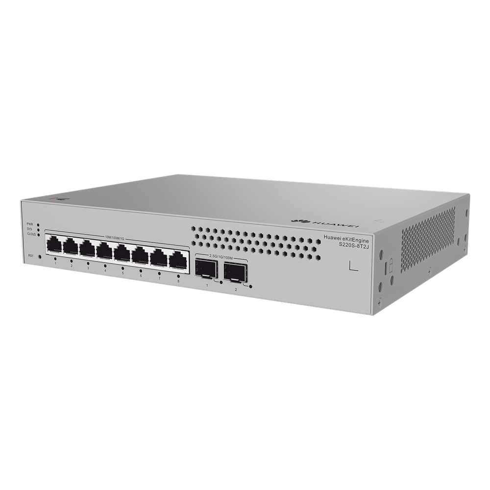 Switch de Acceso eKit Administrable Capa 2 HUAWEI S220S-8T2J