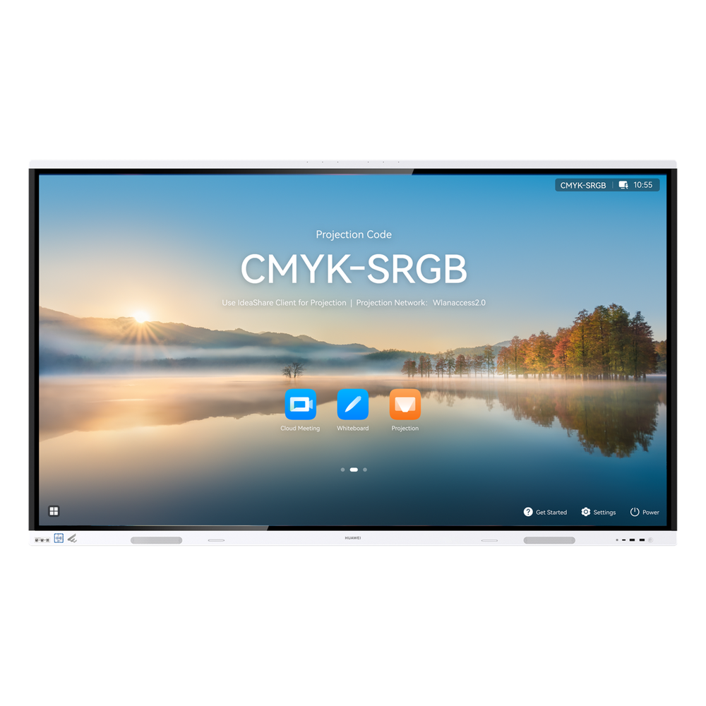 Pantalla Interactiva IdeaHub Board 3 PRO de 65" para Colaboración Inteligente, 4K, Harmony OS, Wi-Fi 6 HUAWEI IHB2-65PB