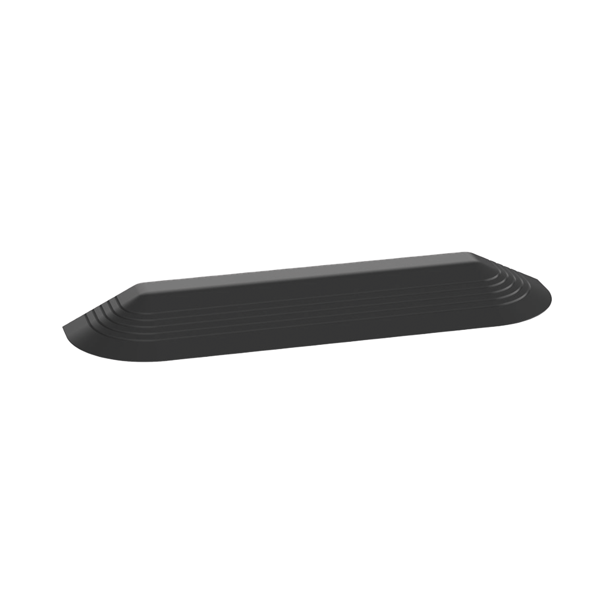Tapa Final Para Canaleta de Piso AFR4BCBL6, Material PVC Rígido, Color Negro PANDUIT AFR4ECBL