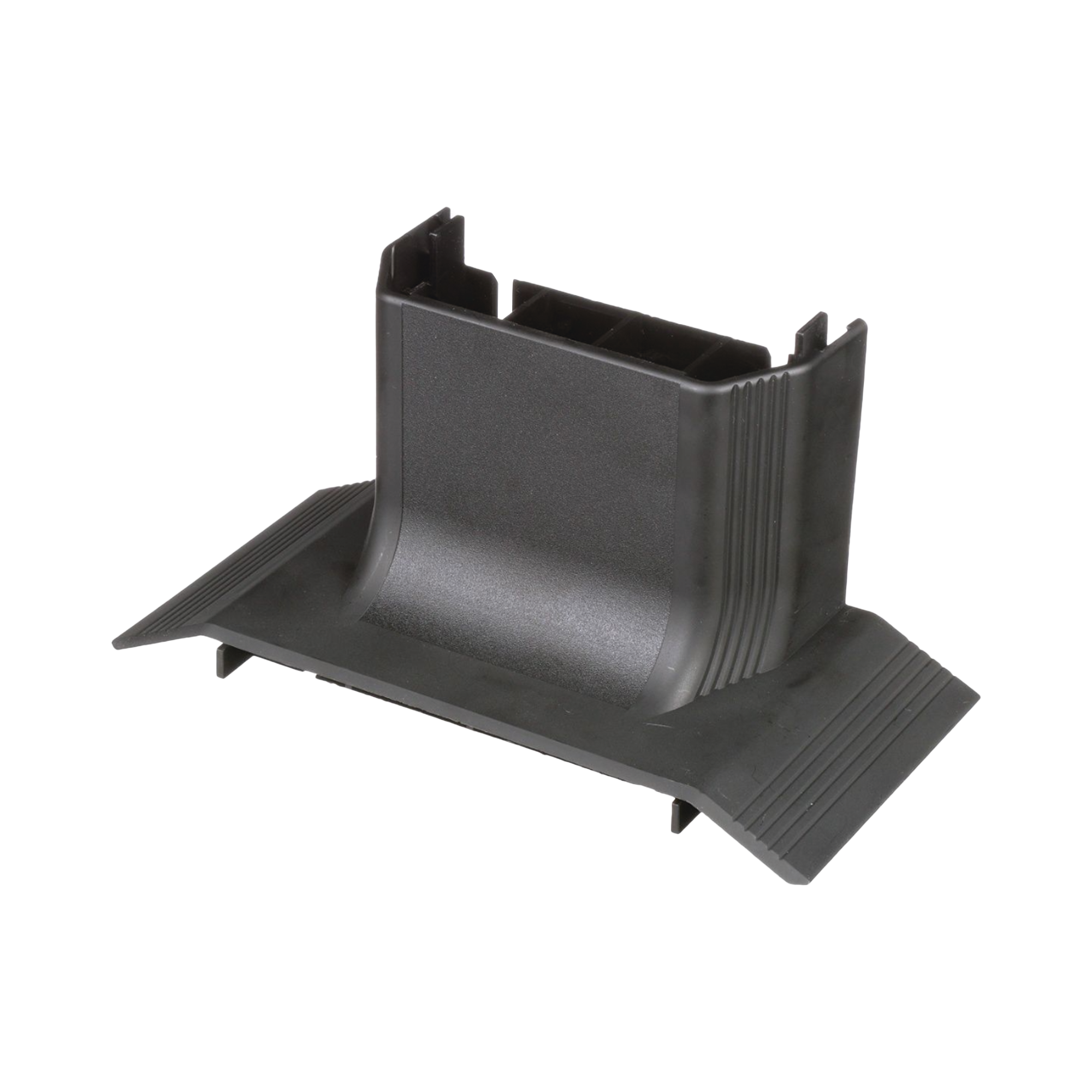 Accesorio de Conexión a Canaleta T70, Para Canaleta de Piso AFR4BCBL6, Material PVC Rígido, Color Negro PANDUIT AFR4TRT70BL