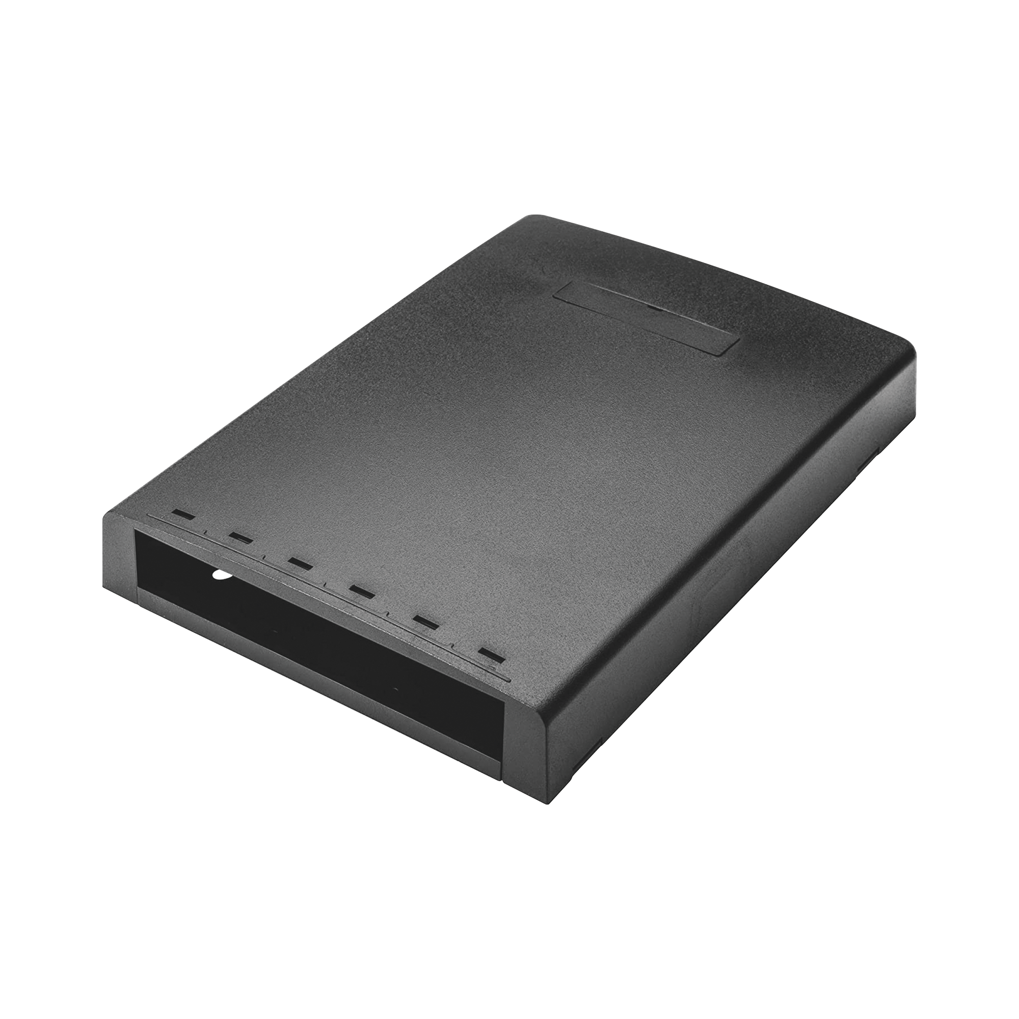 Caja de Montaje en Superficie, Con Accesorio para Resguardo de Fibra Óptica, Para 6 Módulos Mini-Com, Color Negro PANDUIT CBXF6BL-AY