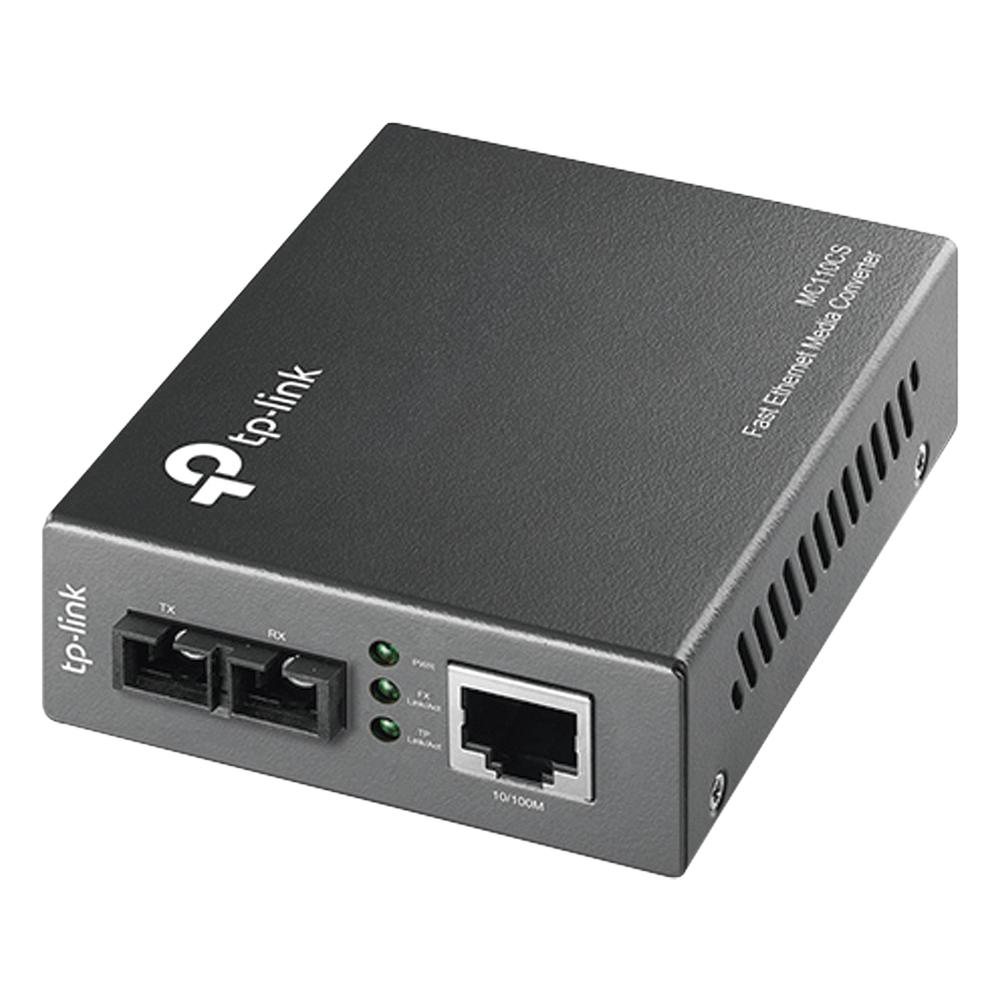 Convertidor Fibra Óptica Monomodo TP-LINK MC110CS