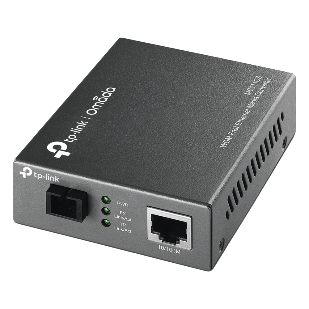 Convertidor Fibra Óptica WDM Monomodo TP-LINK MC111CS