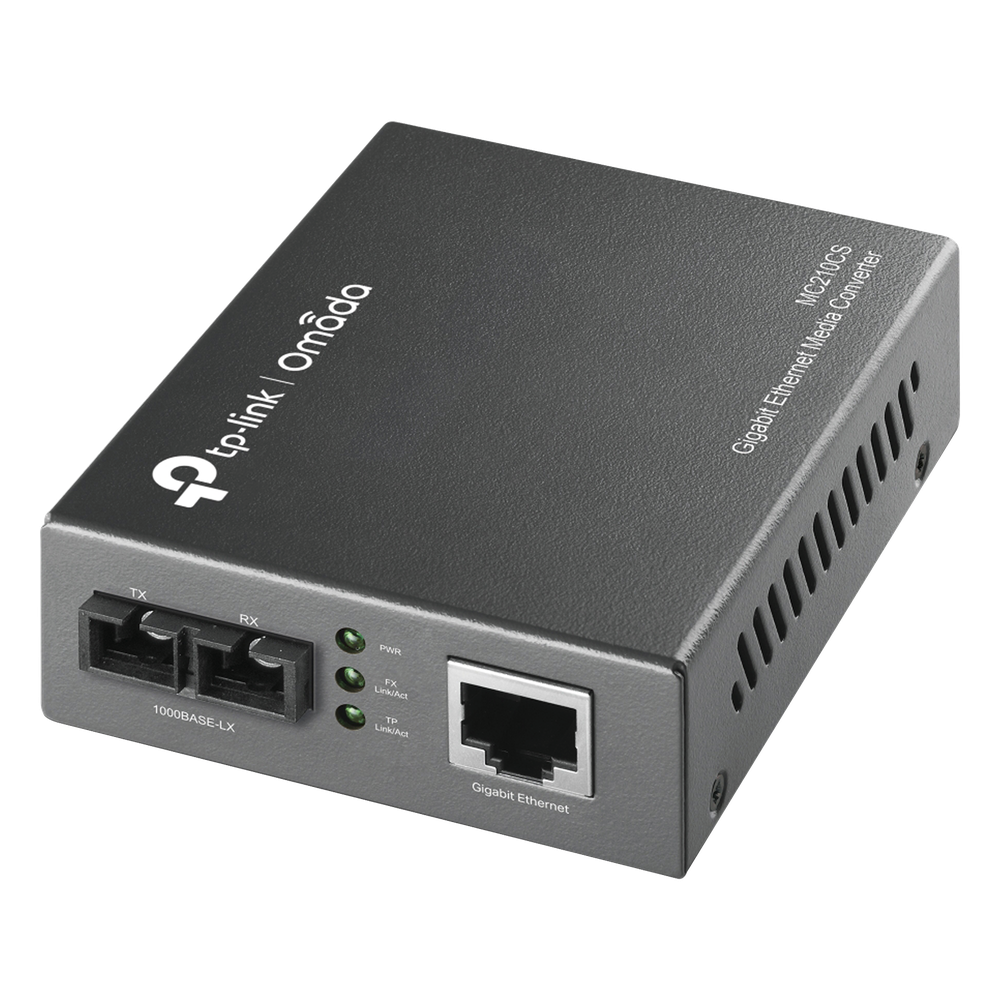 Convertidor Fibra Óptica Monomodo TP-LINK MC210CS