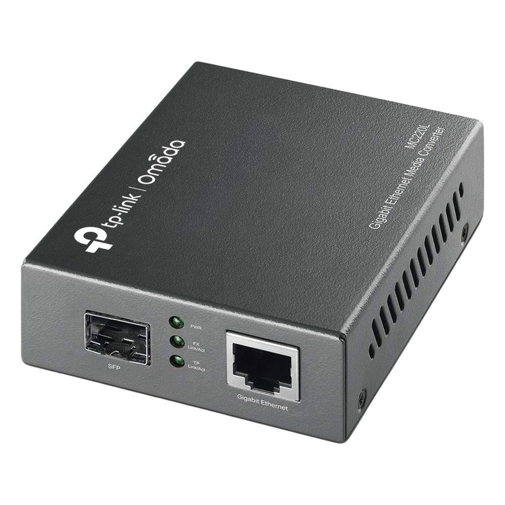 Convertidor Fibra Óptica Monomodo o Multimodo TP-LINK MC220L