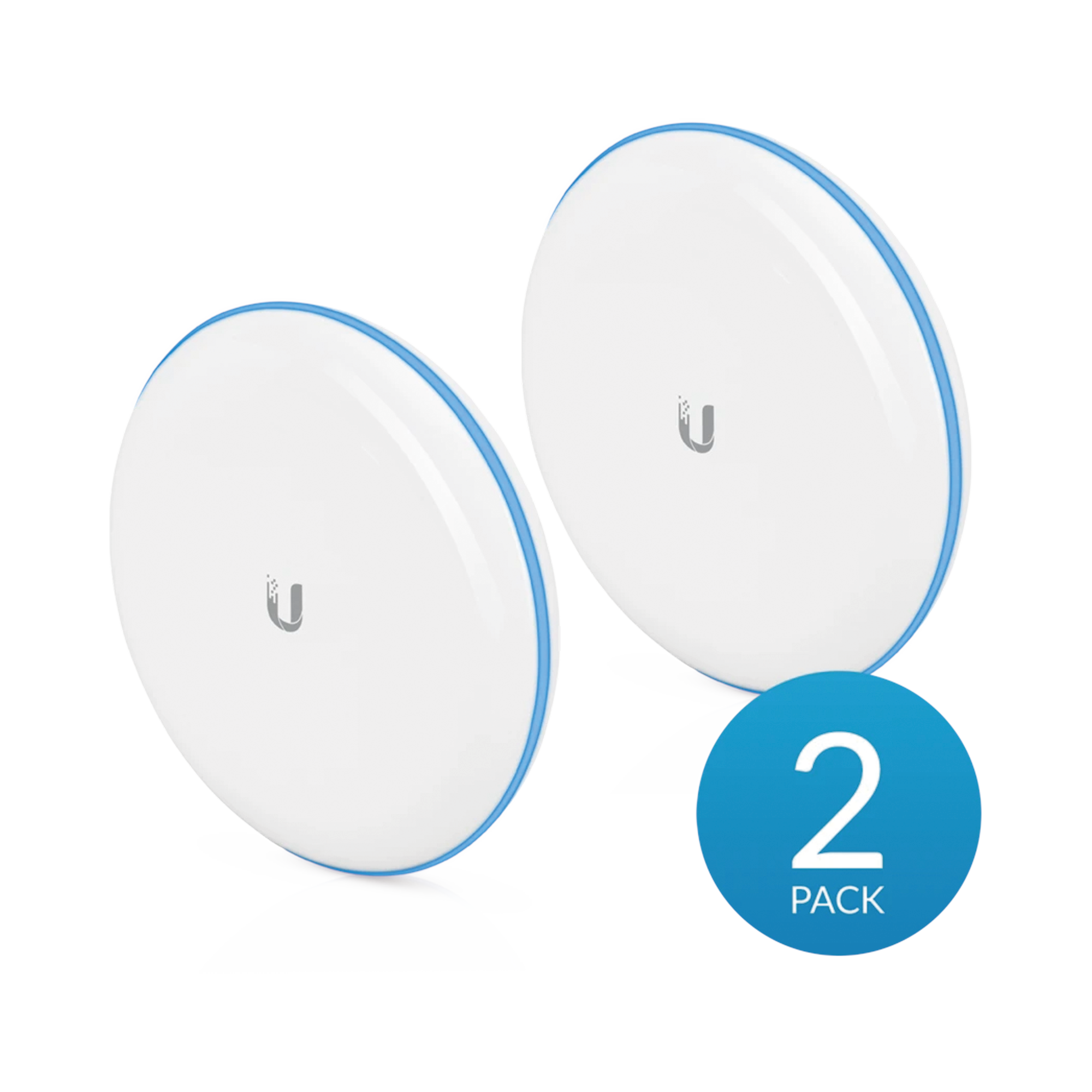 Kit UniFi Building Bridge de 1+ Gbps en 60 GHz con radio redundante en 5 GHz, alcance de hasta 500 m UBIQUITI UBB