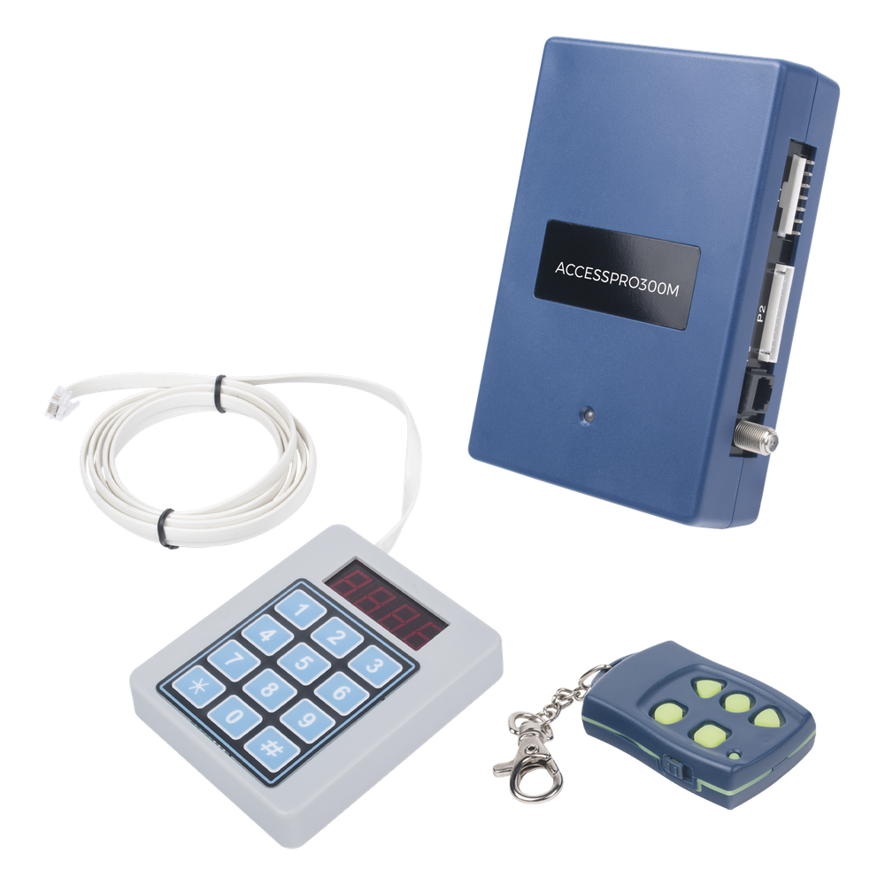 Receptor Inalambrico Universal Administrable por Software, Hasta 1600 controles de usuarios, compatible con Barreras y Motores ACCESSPRO ACCESSPRO300