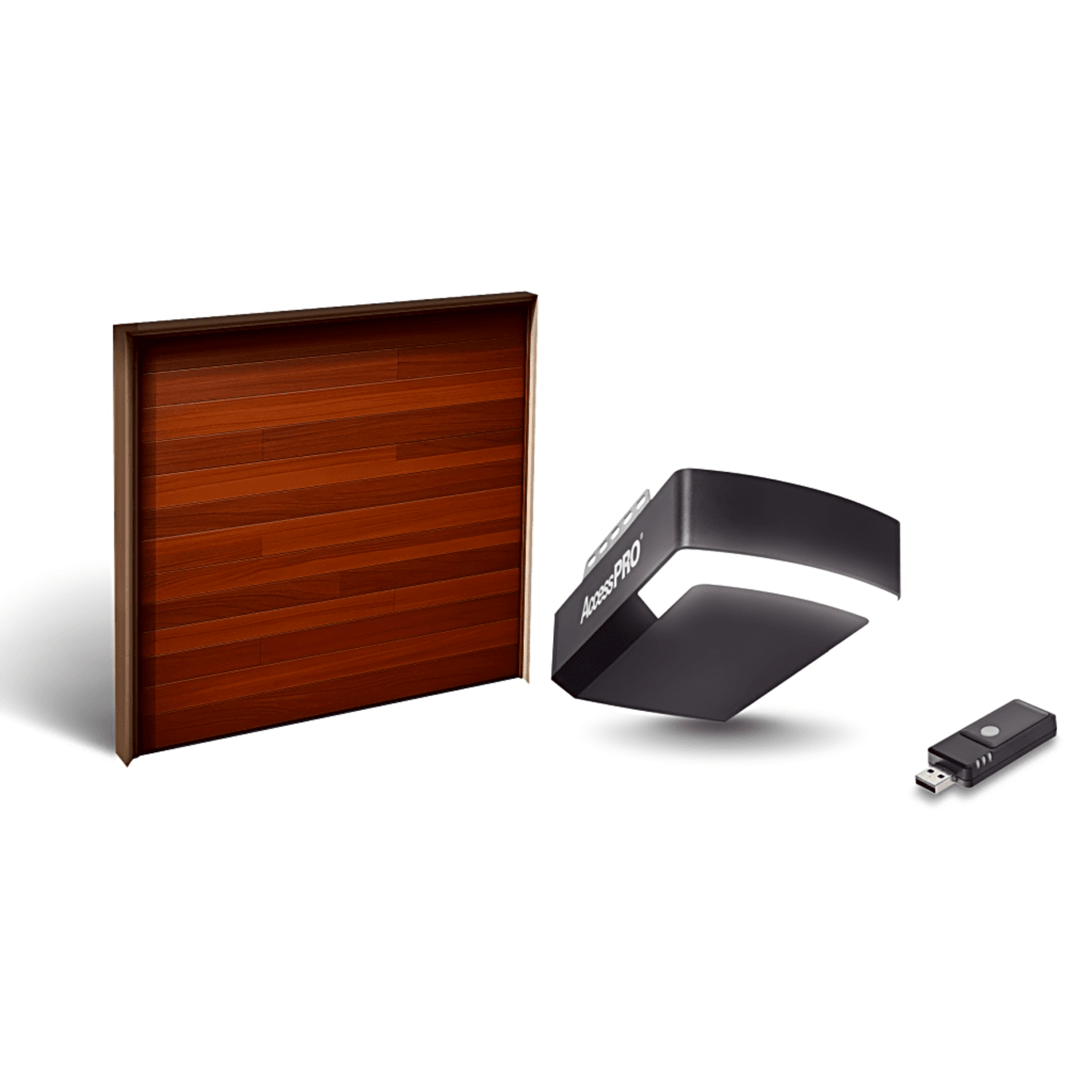 KIT COMPLETO Incluye /Puerta D/ Garage ACCESSPRO KIT-DOOR-129GF