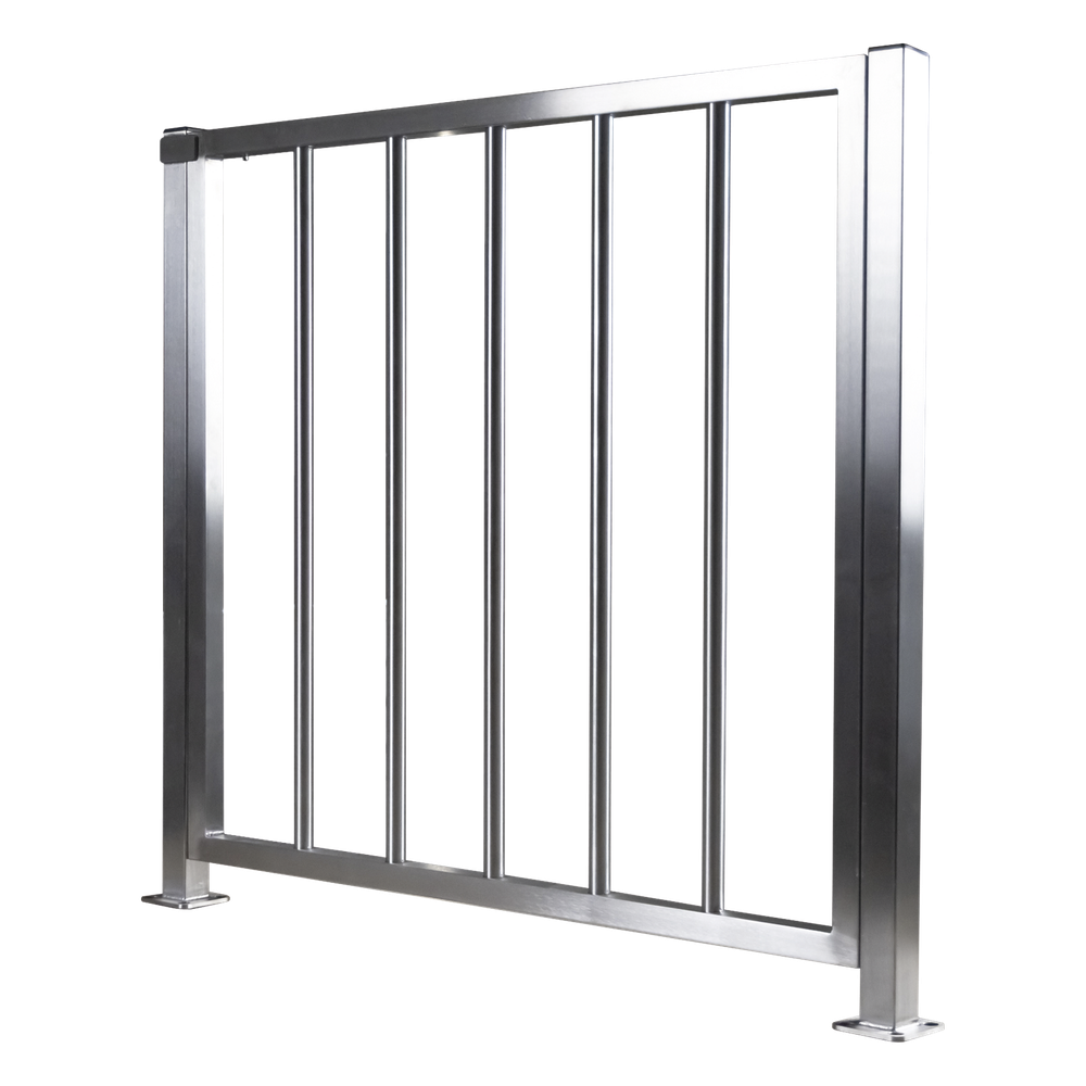 Puerta de Acero Inoxidable de Medio Cuerpo ACCESSPRO XD-100-MC