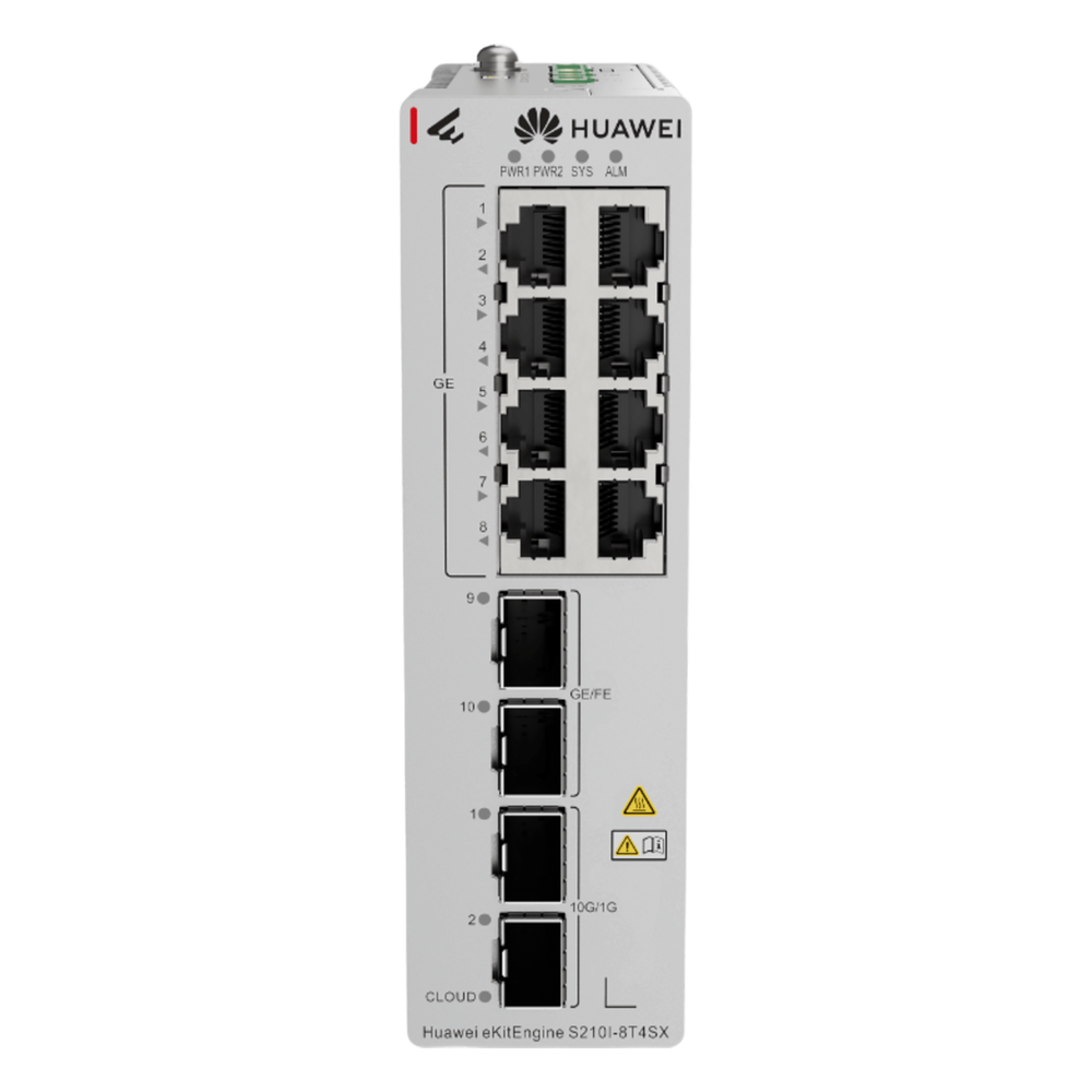 Switch Industrial eKit HUAWEI S210I-8T4SX