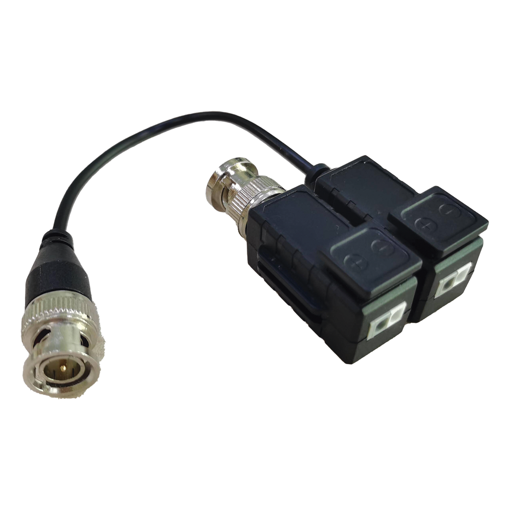 Kit de Transceptores (Baluns) con Terminal PUSH SUPERIOR, Resolución 5MP , Cable flexible COAXIAL Blindado EPCOM TITANIUM LLT-V506