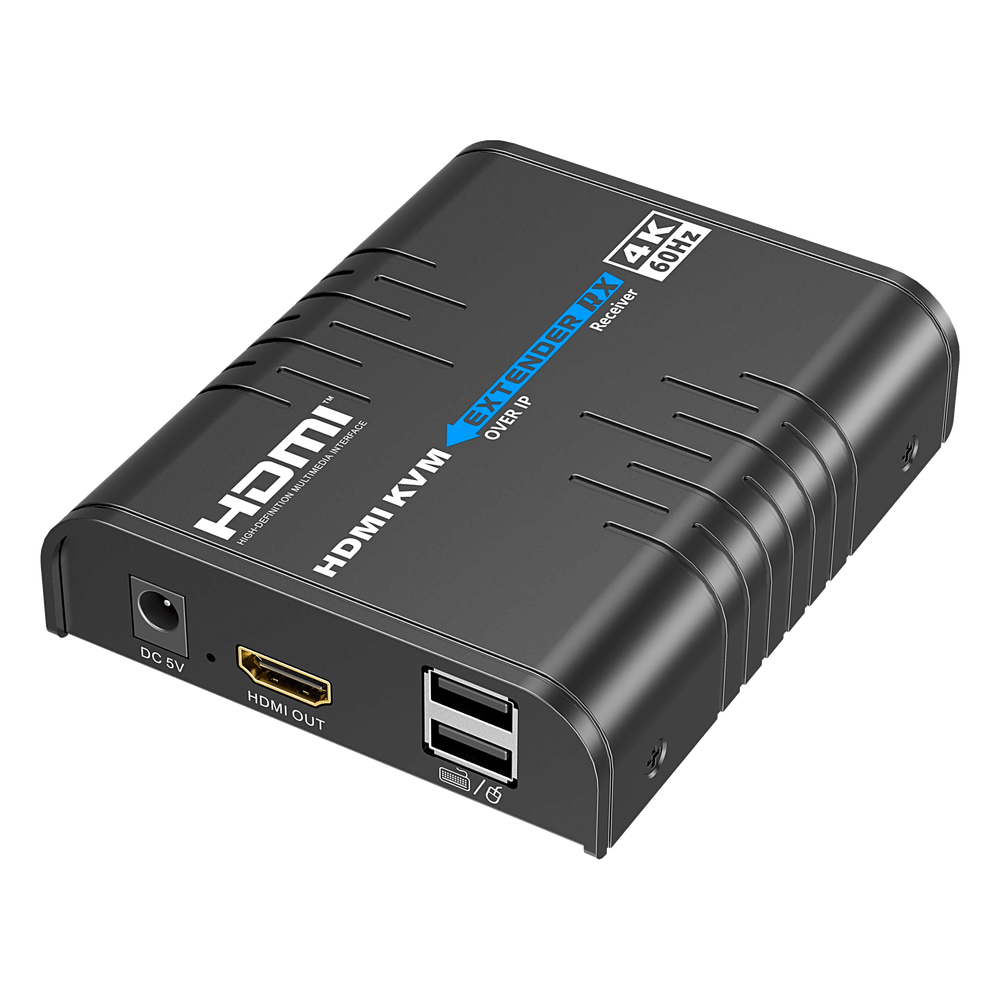 Extensor KVM HDMI 4K a 60 Hz EPCOM TITANIUM TT473KVMRX